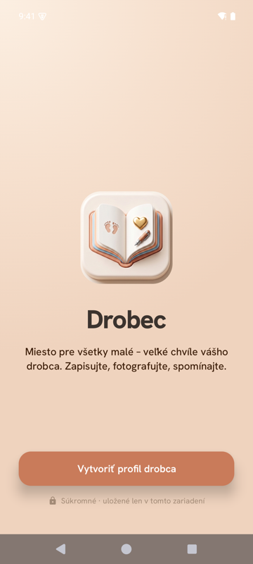 Úvodná obrazovka
